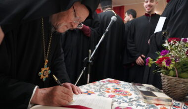 Ecumenical Patriarch named Honorary President of Union of Constantinopolitan Greeks of Northern Greece