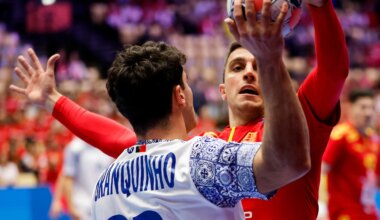 Portugal & North Macedonia share the points in Herning