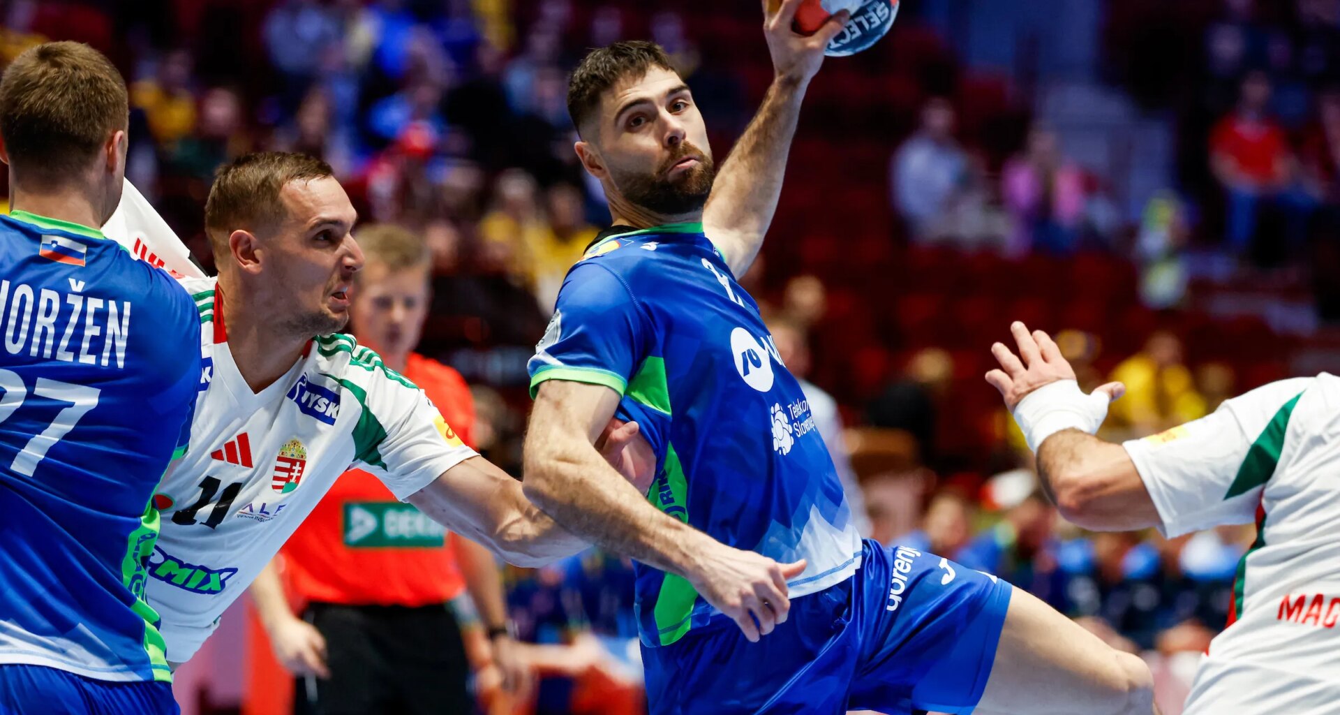 Blaž Janc drives Slovenia to first Men's EHF EURO 2026 main round win