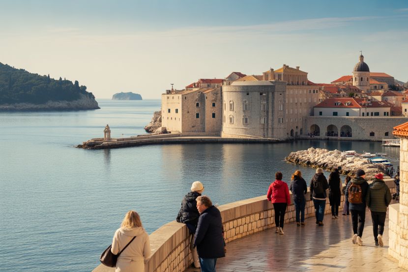 Rising tourism numbers in dubrovnik and surrounding areas