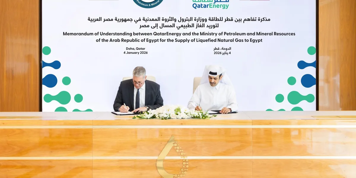 QatarEnergy to supply Egypt with LNG