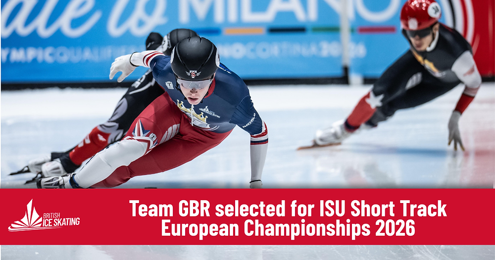 Team GBR selected for ISU Short Track European Championships 2026