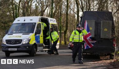 Arrests over incident outside Crowborough asylum seeker camp