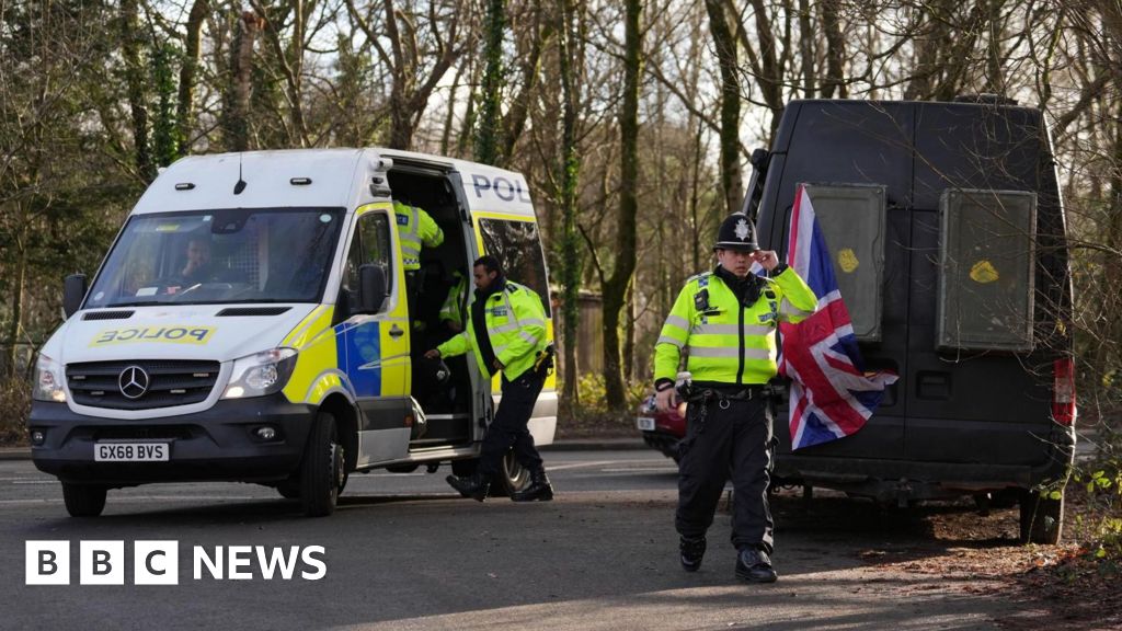 Arrests over incident outside Crowborough asylum seeker camp