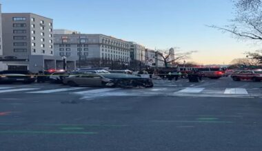 1 killed in multicar crash blocks from the White House – NBC4 Washington