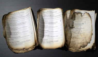 Palina Sharenda-Panasyuk Donates Unique Exhibits to the Museum of Free Belarus — Ballots from 2020 That Were Attempted to Be Burned