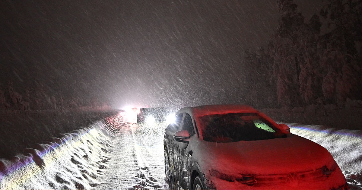 Larm om nytt snökaos: ”Extrem situation, stanna hemma”