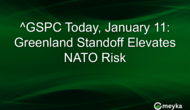 ^GSPC Today, January 11: Greenland Standoff Elevates NATO Risk