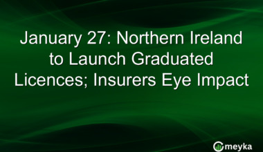 January 27: Northern Ireland to Launch Graduated Licences; Insurers Eye Impact