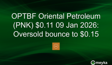 OPTBF Oriental Petroleum (PNK) $0.11 09 Jan 2026: Oversold bounce to $0.15