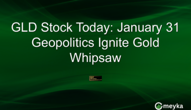 GLD Stock Today: January 31 Geopolitics Ignite Gold Whipsaw