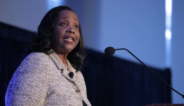 Above, Federal Reserve Governor Lisa Cook on Nov. 20, 2025.