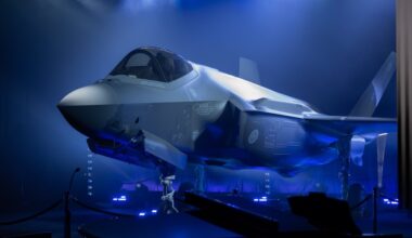 Finland’s first F-35 Lightning II  multirole fighter arrives at Ebbing Air National Guard Base in Arkansas