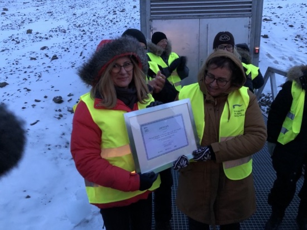 Gabriela Matečná Svalbard Global Seed Vault 