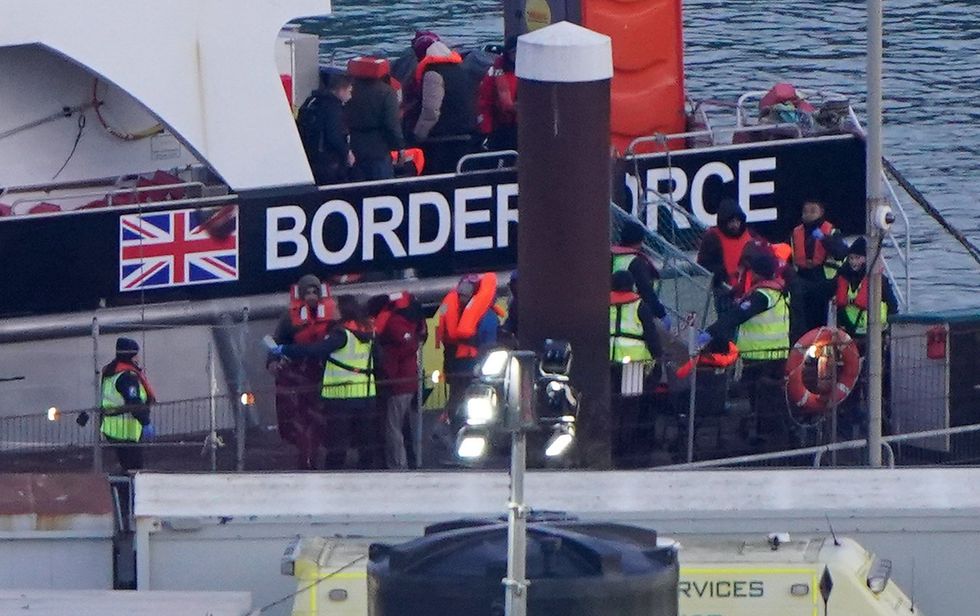 GB News revealed a fresh wave of migrants arrived on British shores on January 5