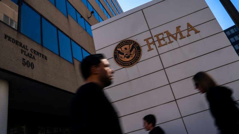 FEMA planning exercise envisioned deep workforce cuts, adding to uncertainty around agency’s future