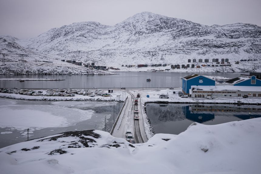 Nuuk, the capital of Greenland, last week.