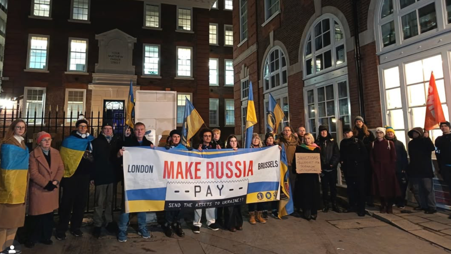 Ukrainian organizations in UK protest ties with Putin’s oligarchs