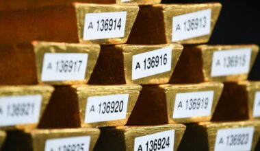 Die Bundesbank lagert 1236 Tonnen Gold bei der US-Notenbank Fed in New York
