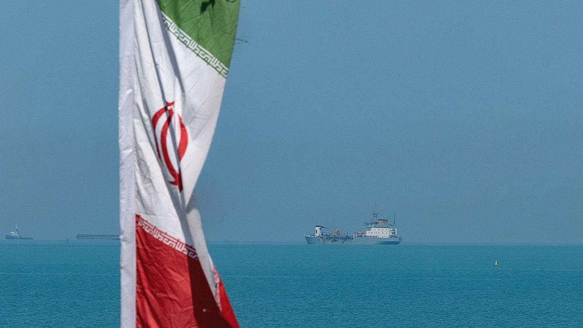 Persian Gulf and cargo ship