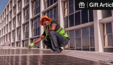 Cheap Solar is transforming lives and economies across Africa | Chinese panels and batteries are now so affordable that businesses and families are snapping them up, slashing their bills and challenging utilities. (Gift Article)