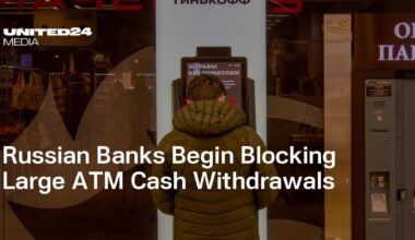Russian Banks Begin Blocking Large ATM Cash Withdrawals