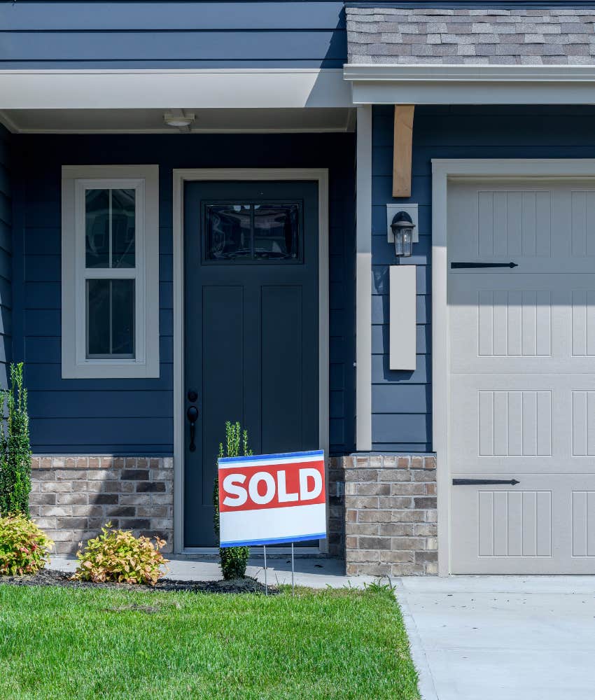 House sold despite the housing market being grossly overpriced