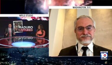 International politics expert Hugo Acha discusses Venezuelan conflict on Local 10