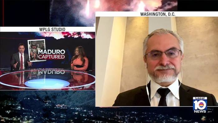 International politics expert Hugo Acha discusses Venezuelan conflict on Local 10