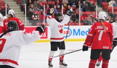 Team Canada off and running after convincing win over Switzerland – TSN