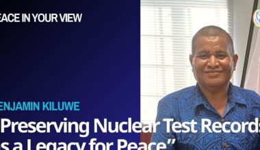 [Peace In Your View] Preserving Nuclear Test Records as a Legacy for Peace
