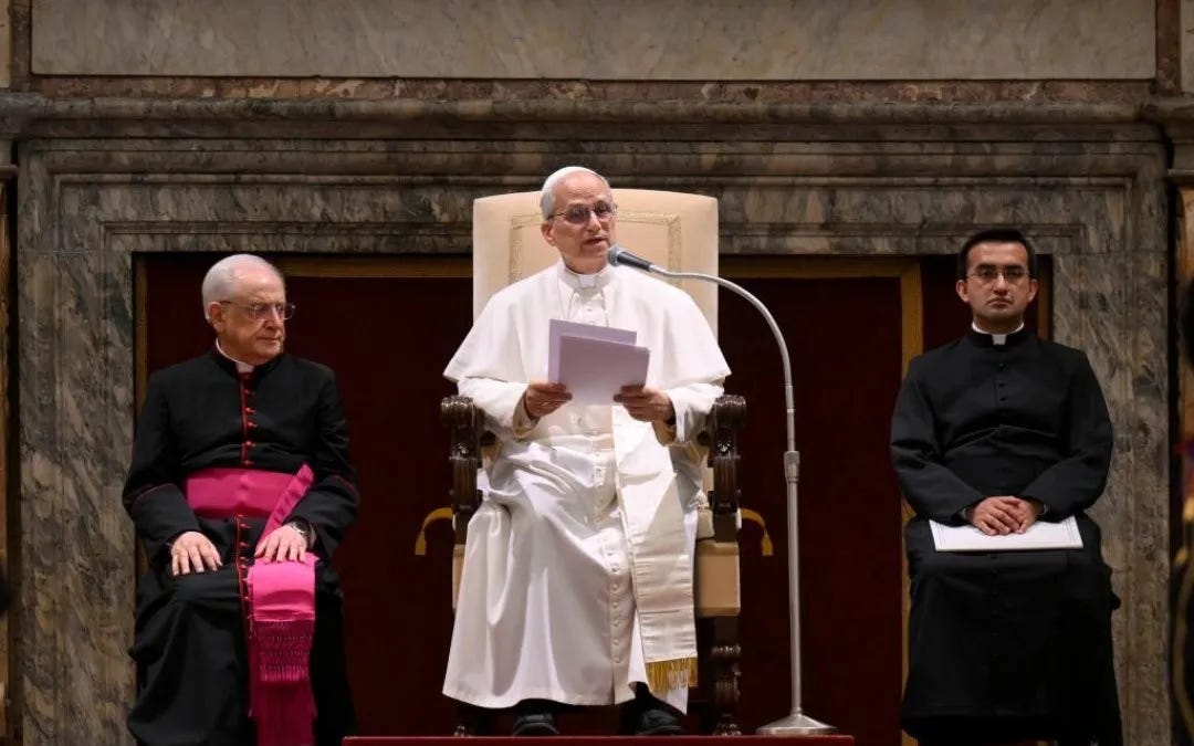 Five takeaways from Pope Leo’s first ‘state of the world’ address