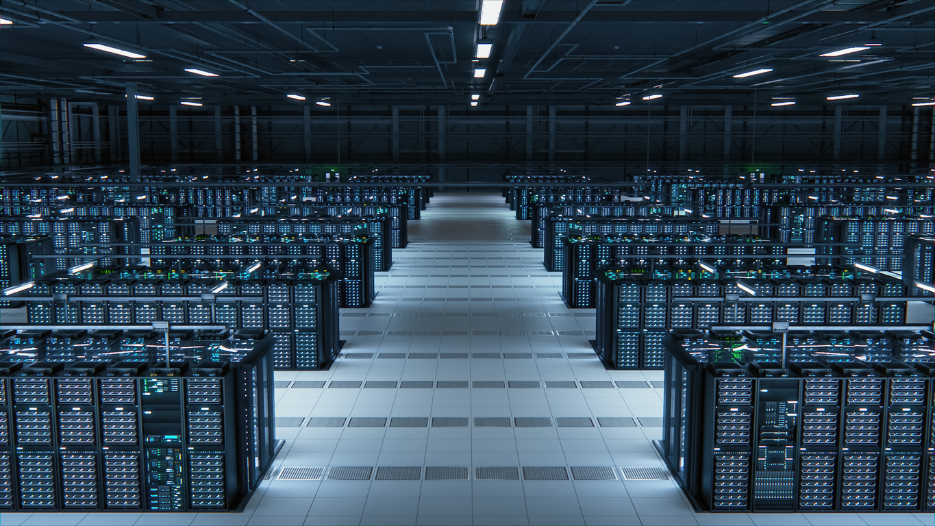 Data center illustration