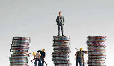 inequality between leader and workers