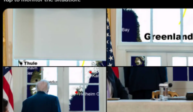 Trump walking towards Greenland? White House 'tap to monitor' post sparks speculations about US strike