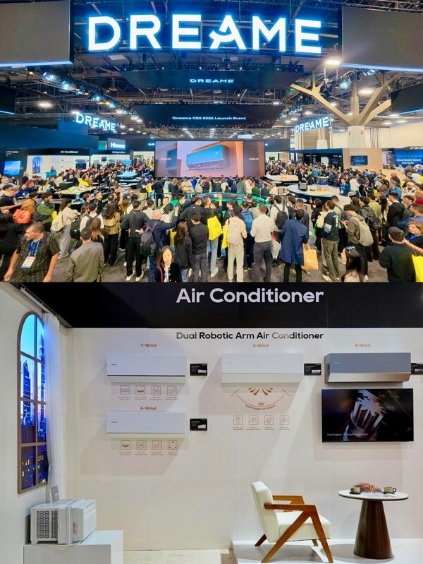 Dreame Technology Wins Best of CES 2026 Honors for World-First Robotic Arm Air Conditioning System