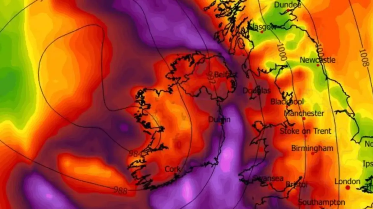 Weather Warnings Ireland: Land Stays Green but Marine Alerts Turn Yellow as Gales Target Irish Sea Coasts