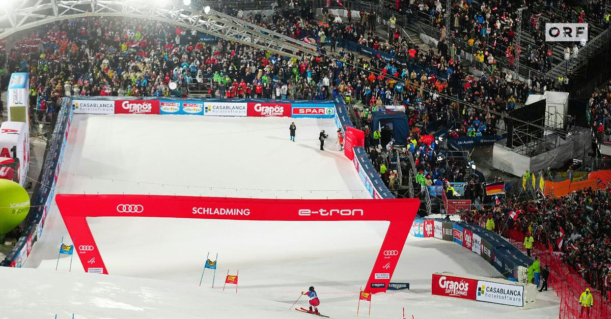 Nach Kitzbühel ist vor Schladming: Zweimal Nightrace am 27. und 28. Jänner in ORF 1