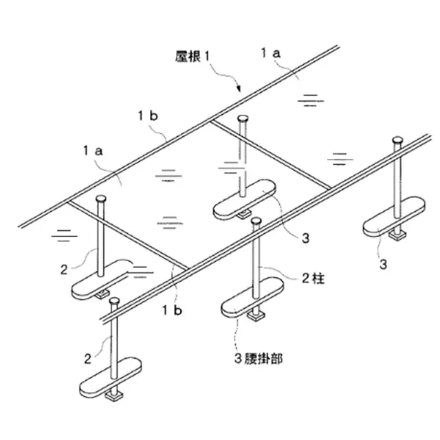 The attachment of stools gives the columns in this patent application a dual purpose