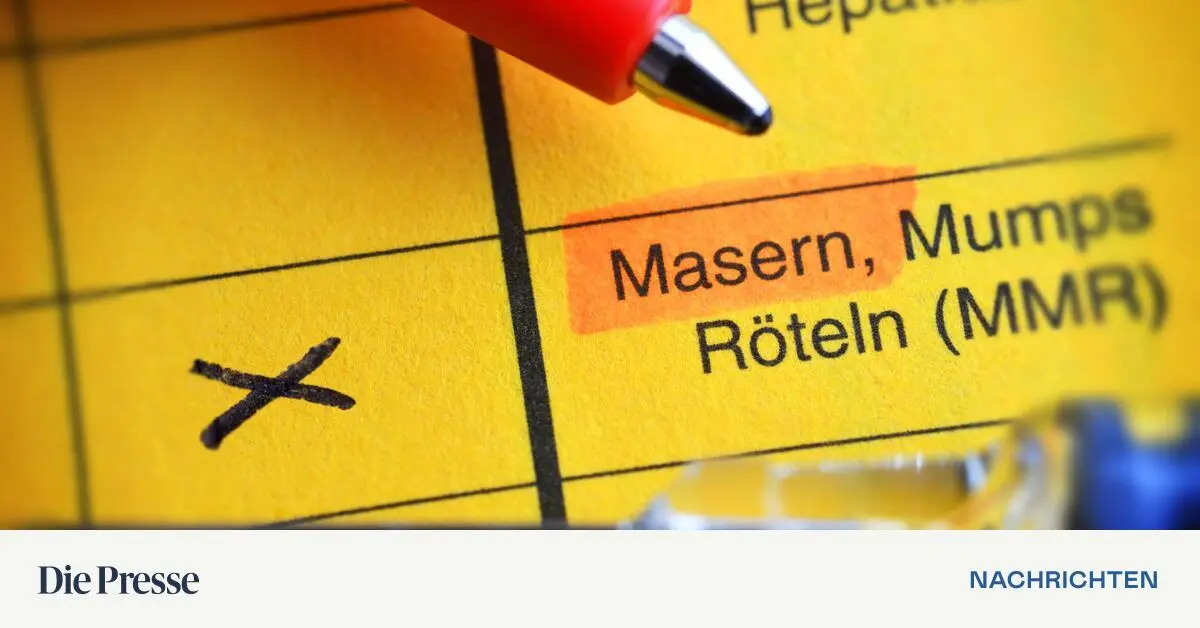 Masern gelten in Österreich nicht mehr als eliminiert – DiePresse.com