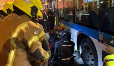 Teenager killed, others injured after bus runs over Haredi protesters in Jerusalem