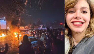 Iran student Rubina Aminian shot during Tehran protests amid crackdown