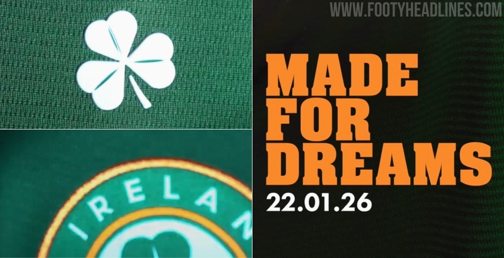 Ireland 2026 Home Kit Teased