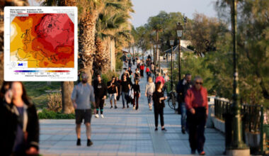 Meteo: Forecasts point to a warm February in Greece, with temperatures up to +1.2°C above average