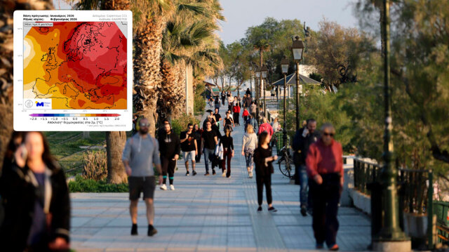 Meteo: Forecasts point to a warm February in Greece, with temperatures up to +1.2°C above average