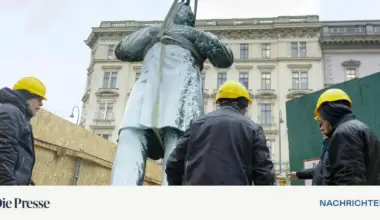 Lueger-Denkmal in Wien vorübergehend abgebaut – DiePresse.com