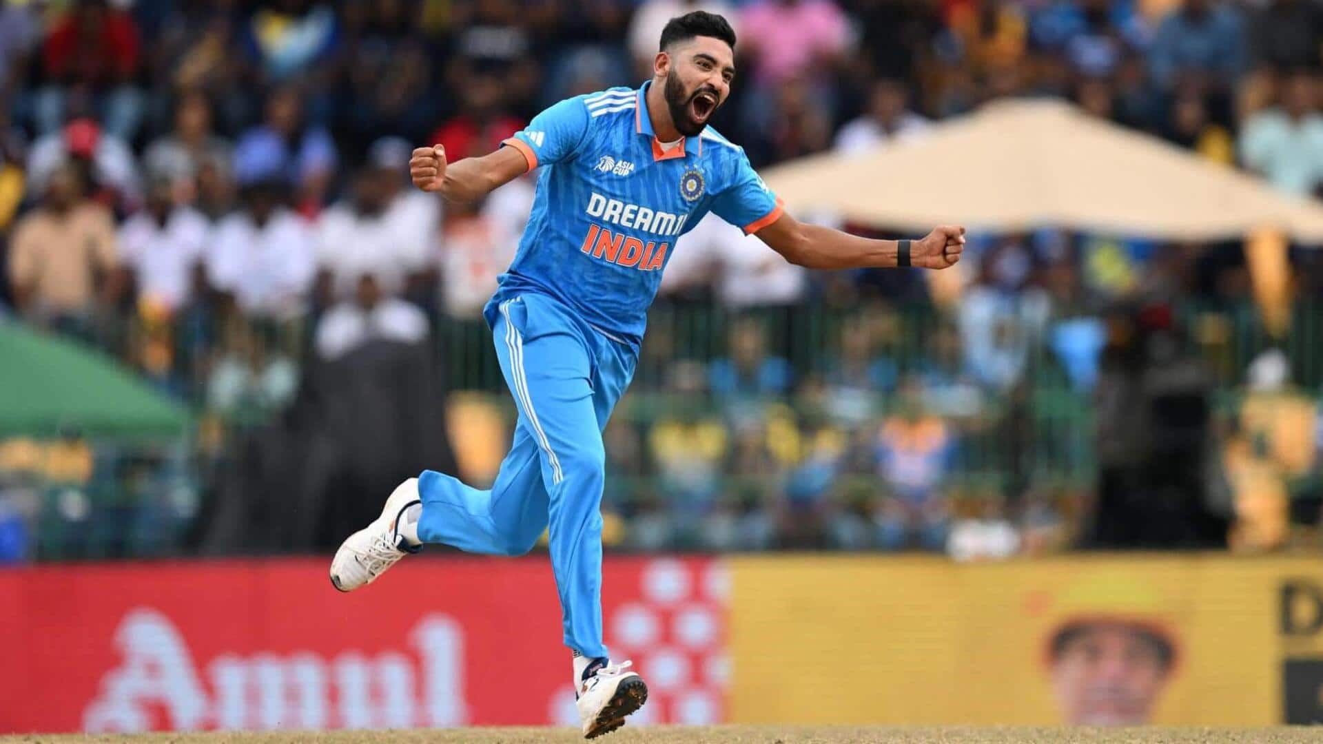 Mohammed Siraj stars with four-fer ahead of New Zealand ODIs Mohammed Siraj stars with four-fer ahead of New Zealand ODIs