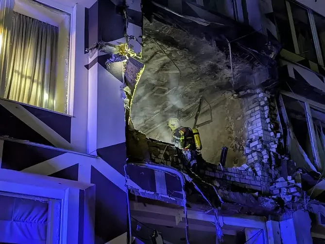 Deadly Russian Missile and Drone Attack Hits Ukraine's Kyiv