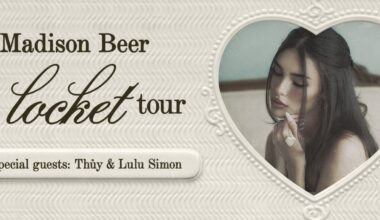 Madison Beer Announces 'the locket tour' Across North America, Europe, And The United Kingdom
