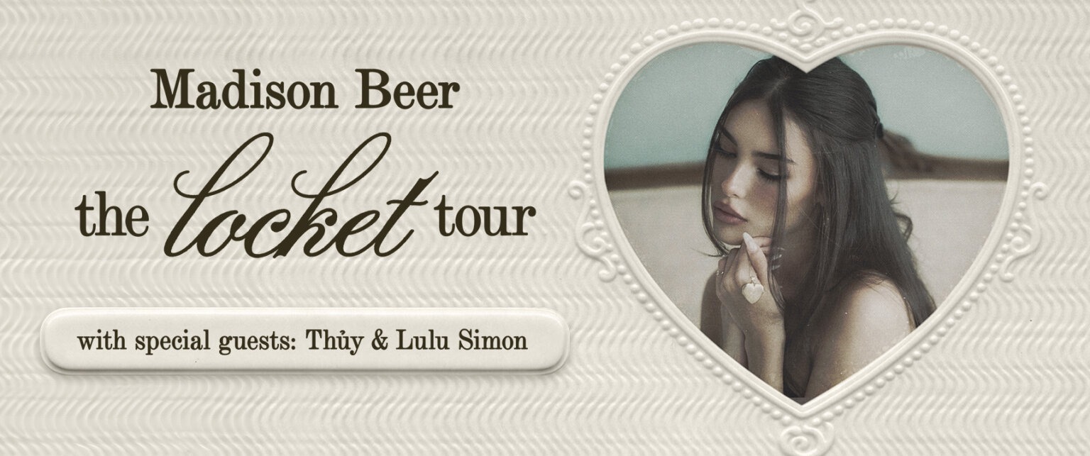 Madison Beer Announces 'the locket tour' Across North America, Europe, And The United Kingdom